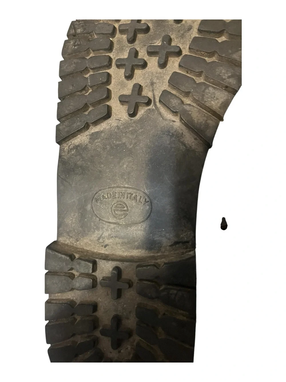 Classic Black Leather Men's Sandals with Brass Accents
